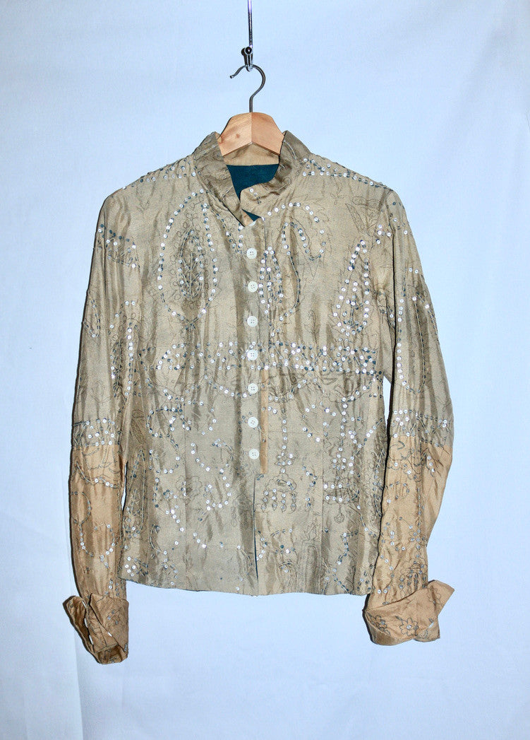 Dries Van Noten silk button up shirt