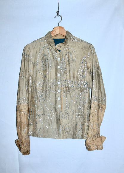 Dries Van Noten silk button up shirt