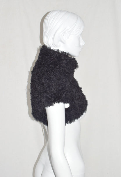 Ruffled bolero