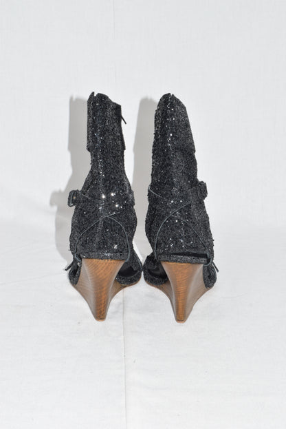 A.F. Vandevorst sock sandal heels SS05
