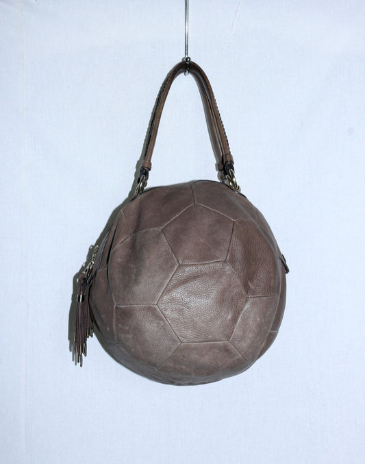 Dirk Bikkembergs leather football bag