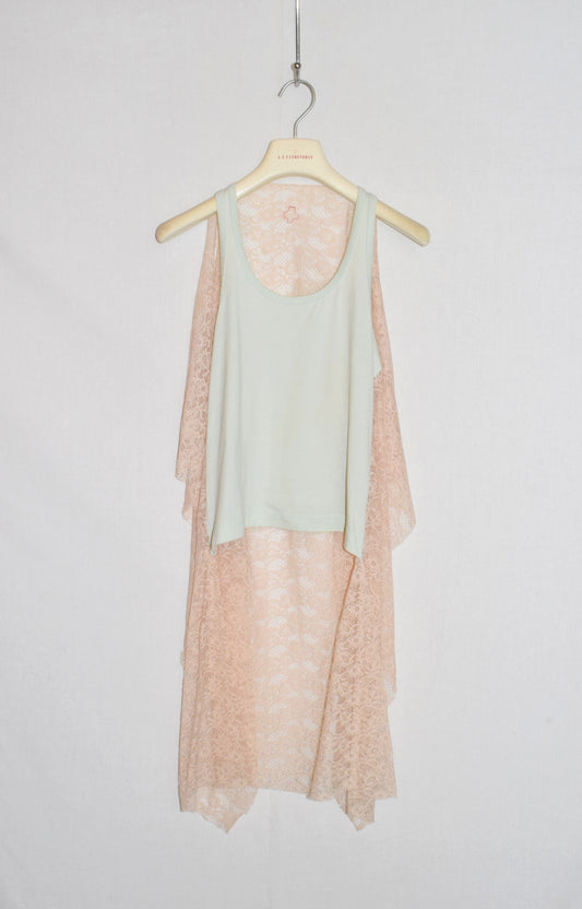 A.F. Vandevorst top with lace back SS02