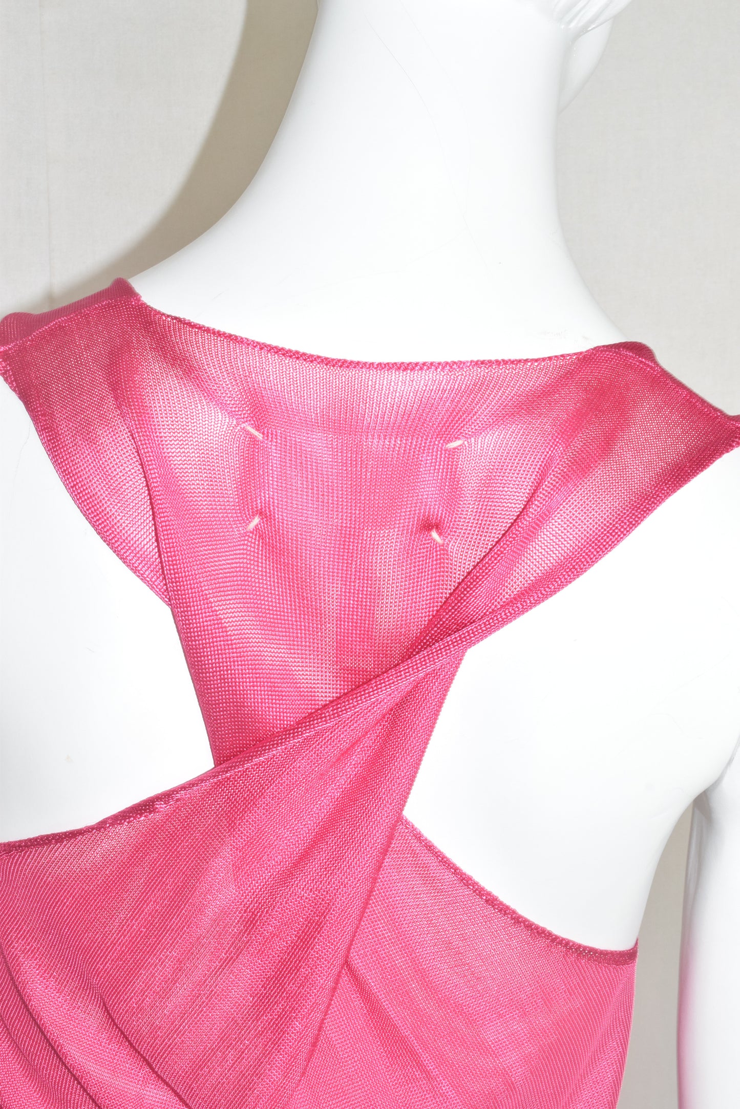 Maison Martin Margiela twisted back top