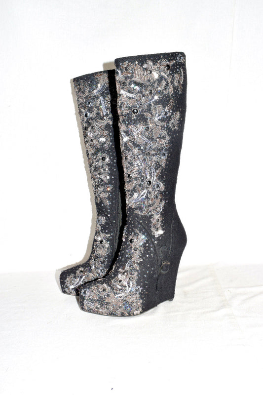 A.F. Vandevorst embellished boots SS18