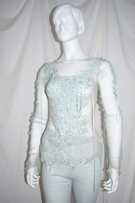 A.F. vandevorst crochet top