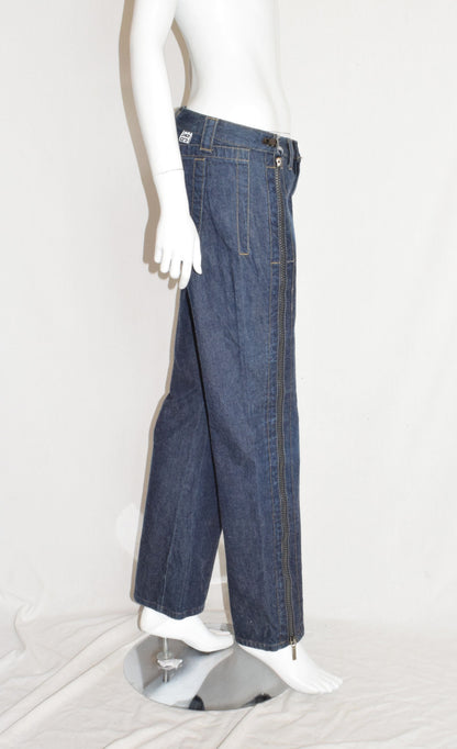 Dirk Bikkembergs zipper jeans