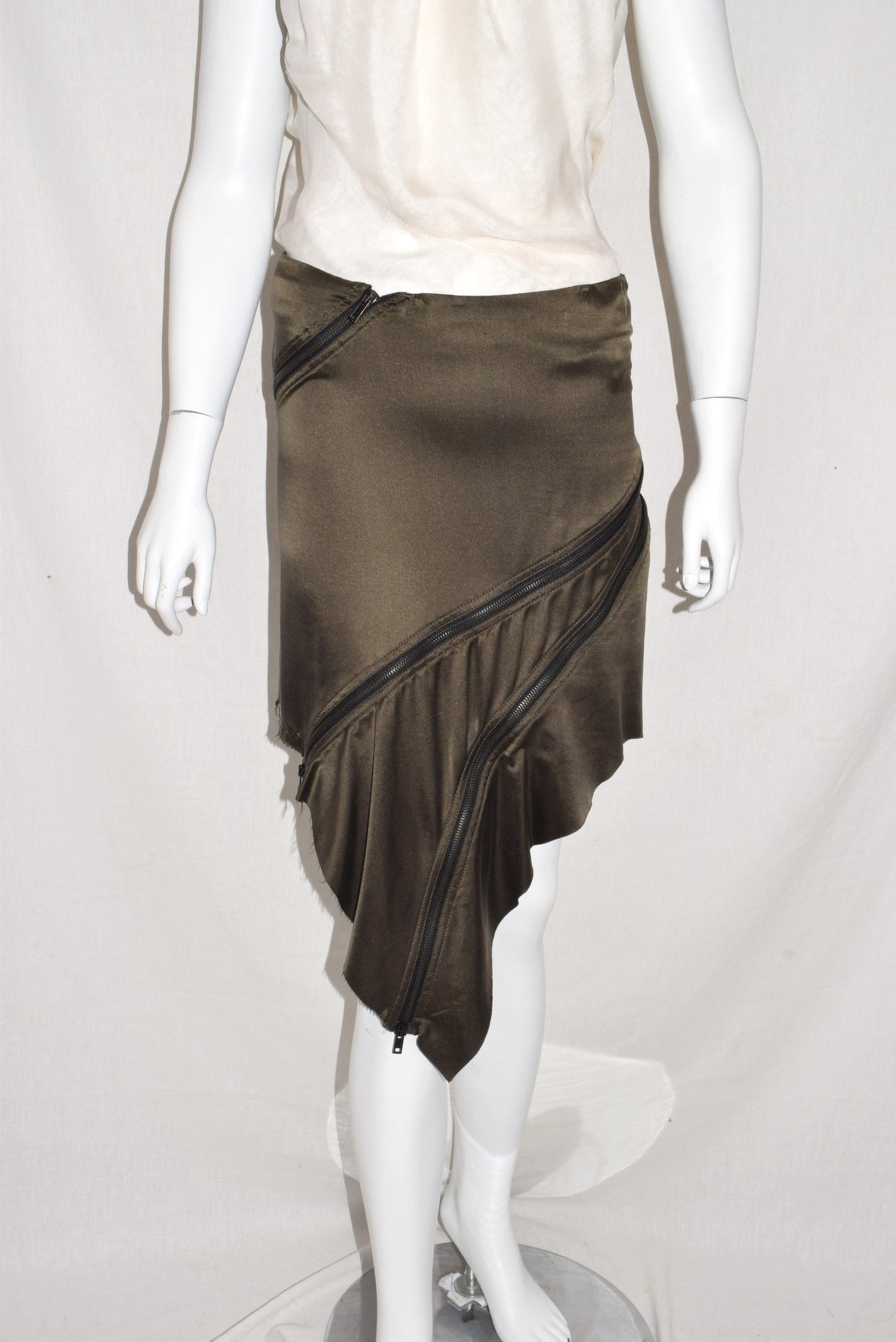 Haider Ackermann asymmetrical skirt