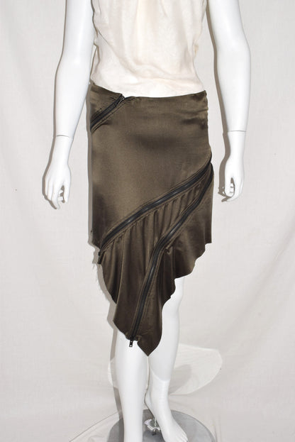 Haider Ackermann asymmetrical skirt