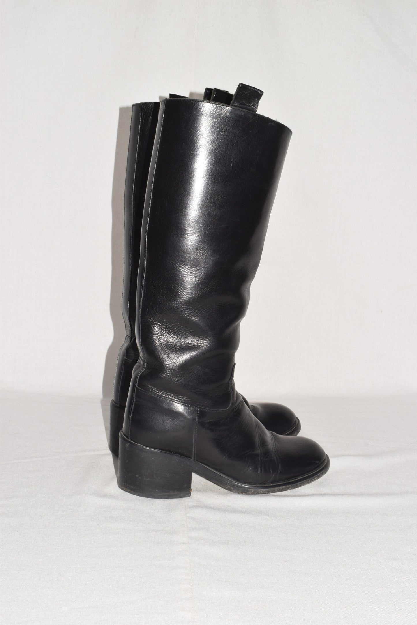 A.F. Vandevorst leather riding boots