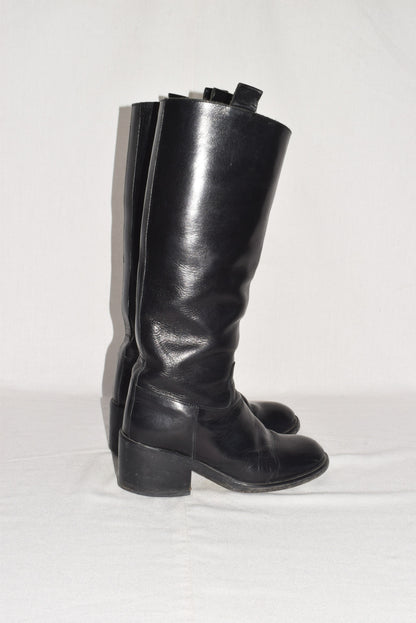 A.F. Vandevorst leather riding boots