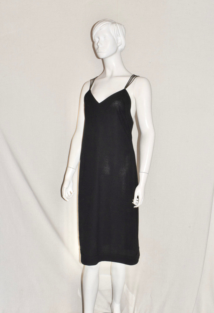Veronique Branquinho dress with sequin chain back