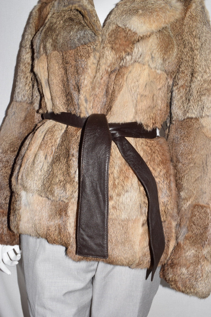 Veronique Branquinho fur coat AW01