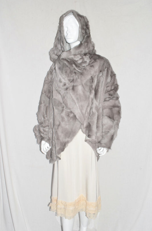 Ann Demeulemeester reversable fur coat