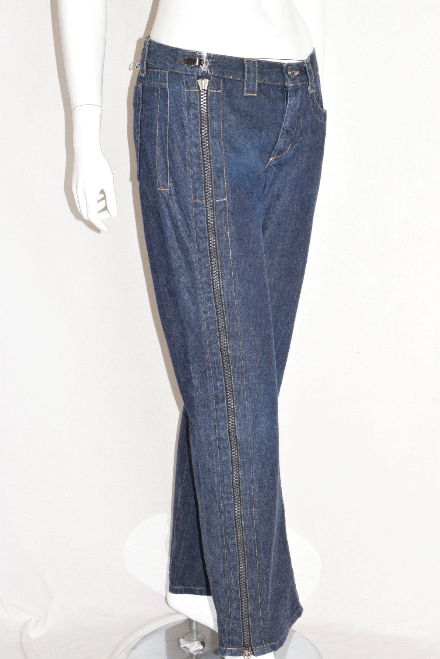 Dirk Bikkembergs zipper jeans