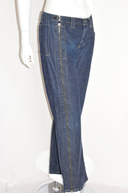 Dirk Bikkembergs zipper jeans