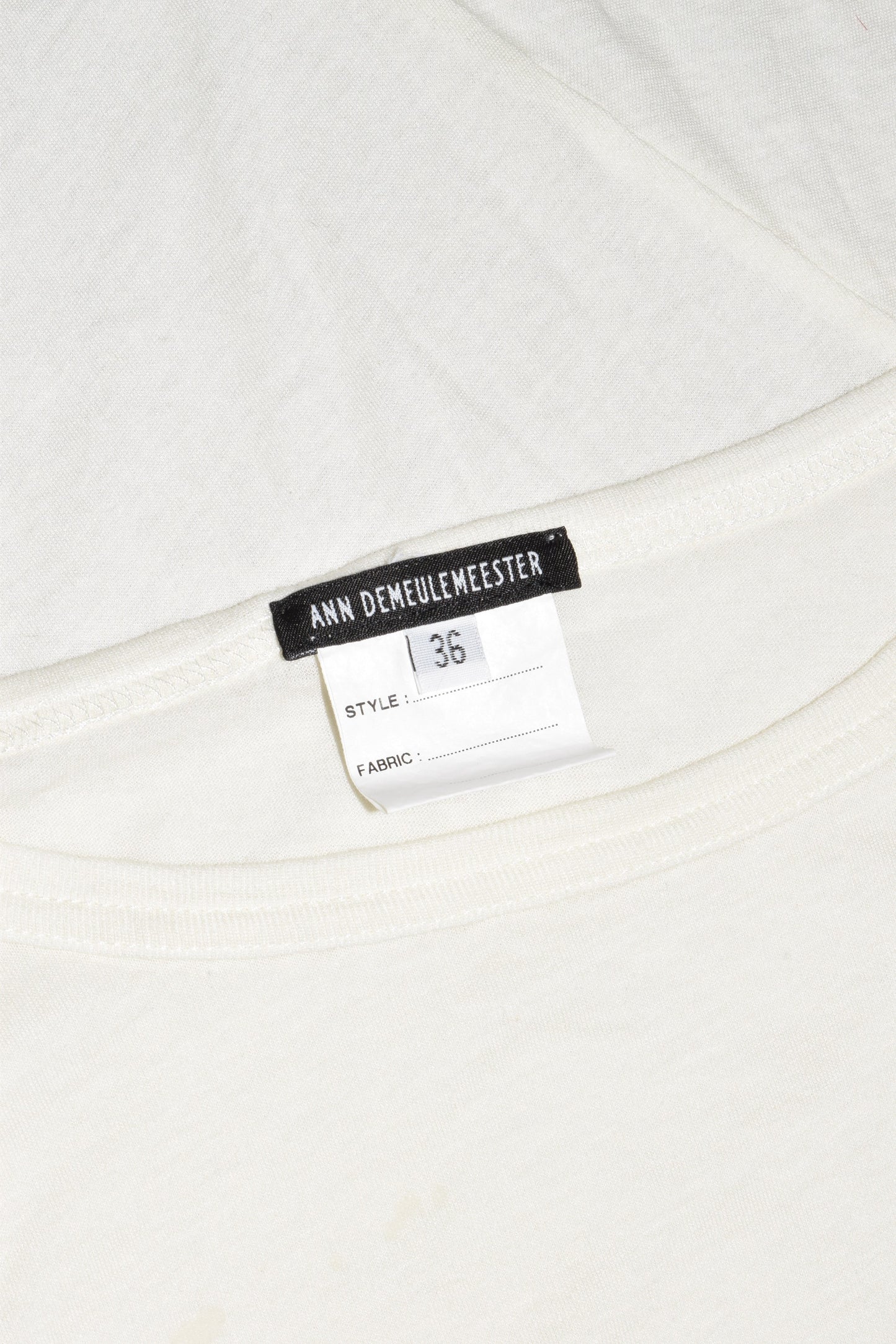 Ann Demeulemeester twisted tank top