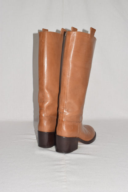 A.F. Vandevorst leather riding boots