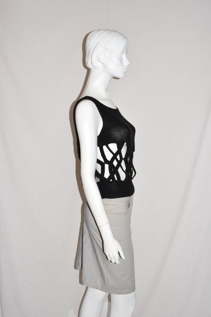 Veronique Branquinho knitted top SS02