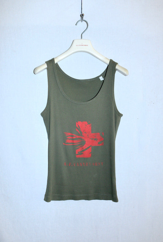 A.F. Vandevorst printed tank top