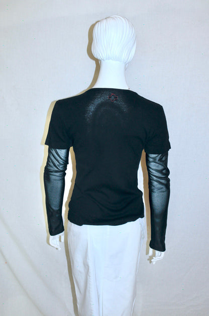 A.F. Vandevorst double layered t-shirt