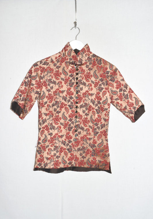 Dries Van Noten brocade top