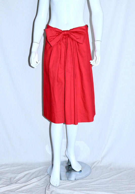 Dirk Van Saene bow skirt AW08