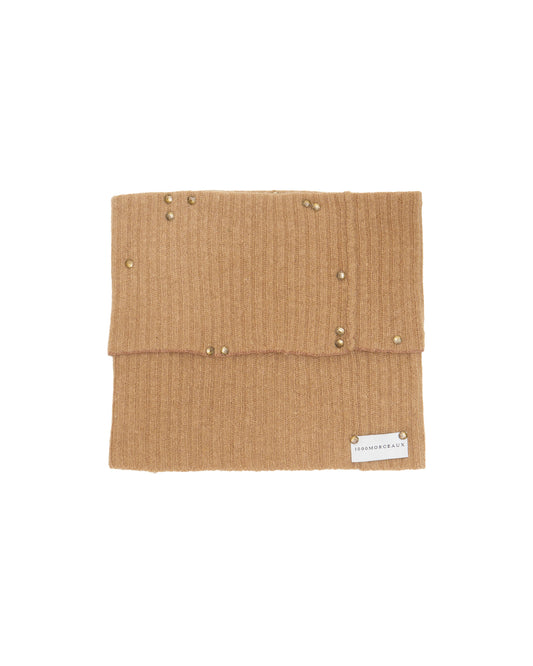 1000MORCEAUX cashmere top/scarf with pins