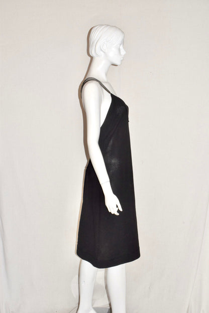 Veronique Branquinho dress with sequin chain back