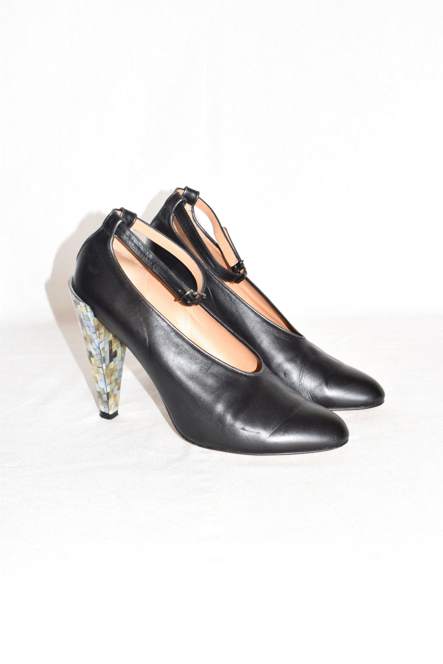 Veronique Branquinho shell heel pumps AW09