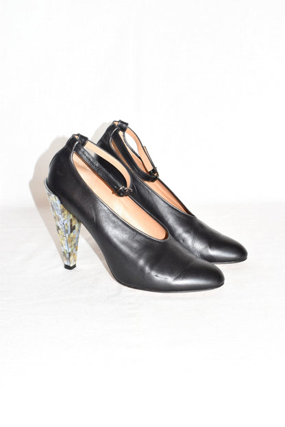 Veronique Branquinho shell heel pumps AW09