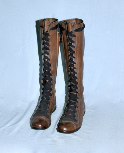 Dries Van Noten lace up boots