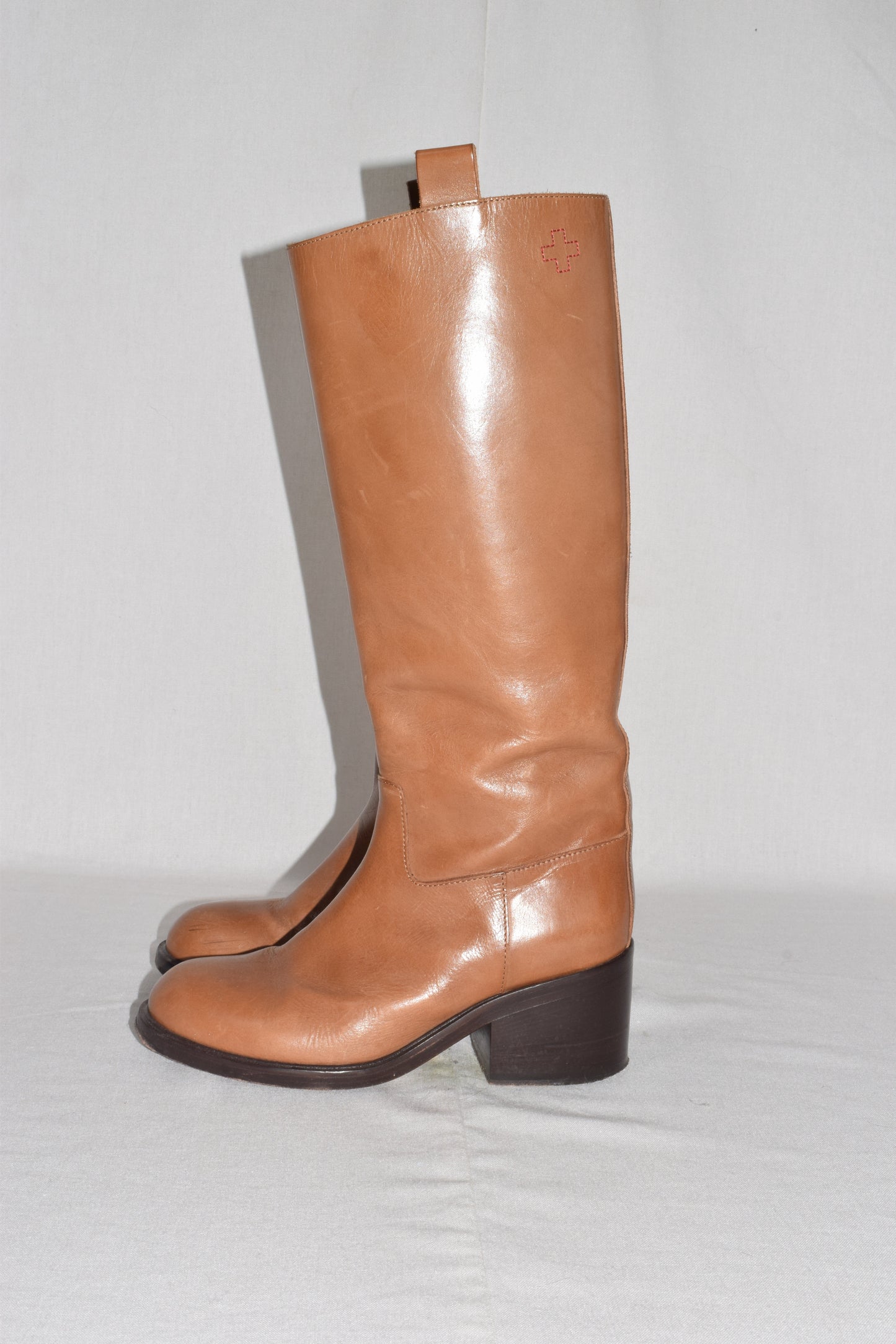 A.F. Vandevorst leather riding boots