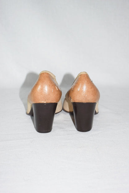 A.F. Vandevorst suede pumps SS08