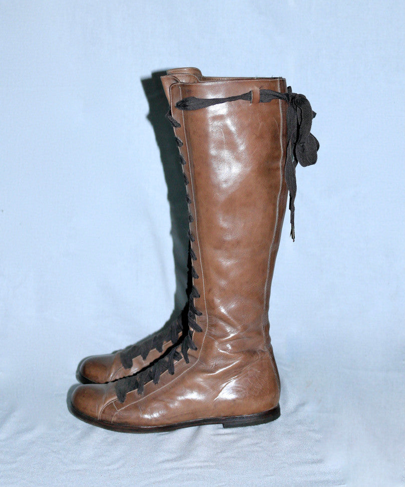 Dries Van Noten lace up boots