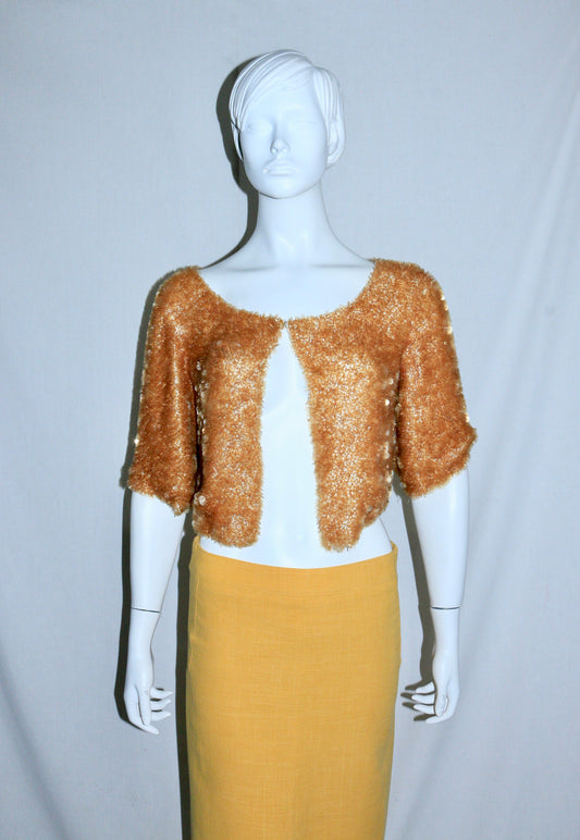 Dries Van Noten sequin bolero