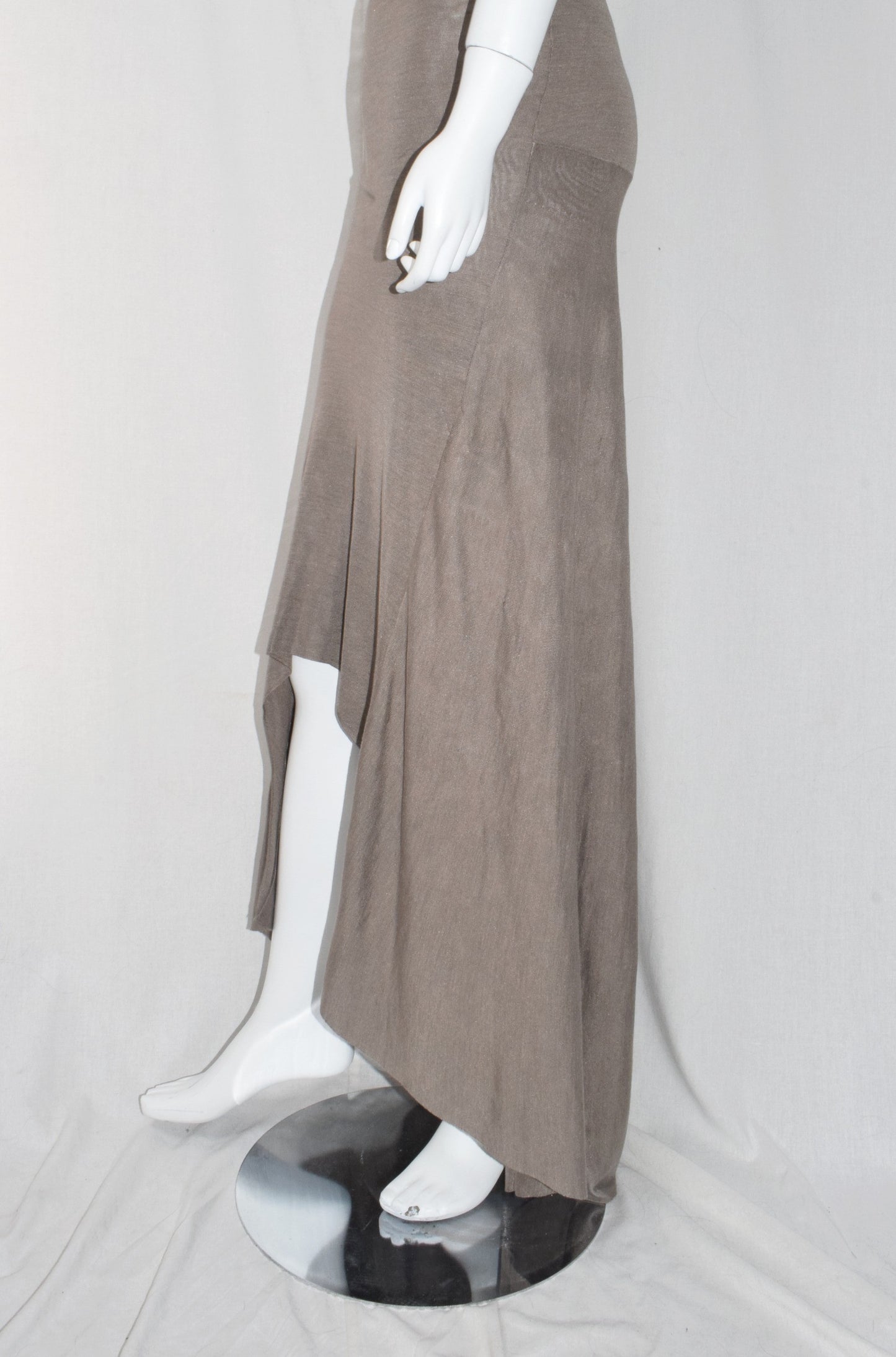 Haider Ackermann asymmetrical halterneck dress