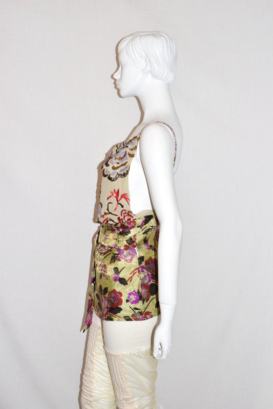 Dries Van Noten embroidered top AW03