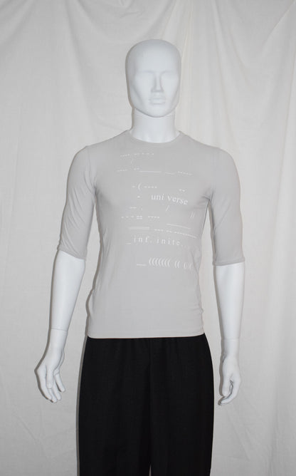 Raf Simons Universe 3/4 sleeve t-shirt S/S05 “History of My World”