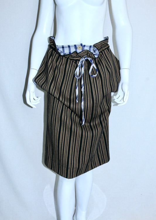Vivienne Westwood midi plaid skirt