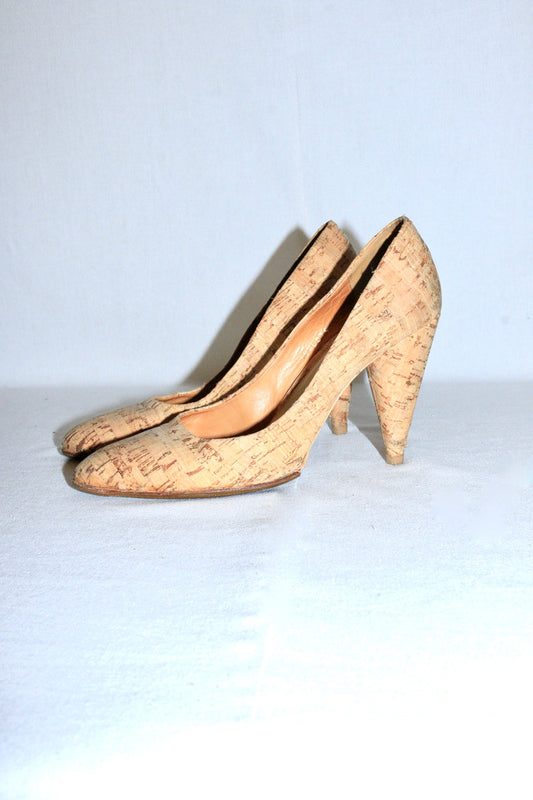 Maison Martin Margiela cork pumps SS08