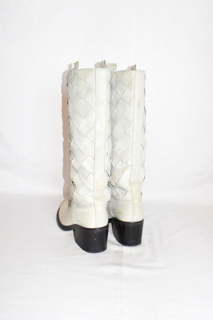 A.F. Vandevorst braided riding boots