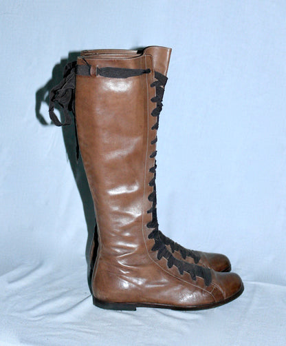 Dries Van Noten lace up boots