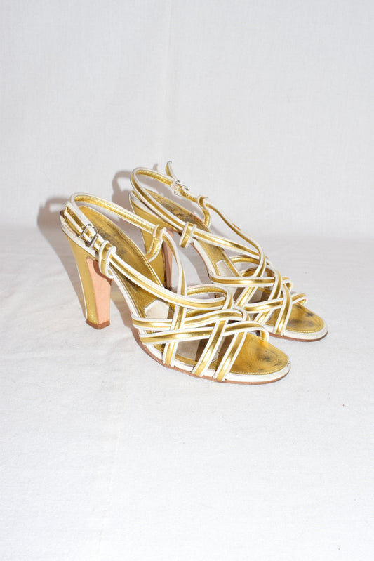 Veronique Branquinho strap heels SS05