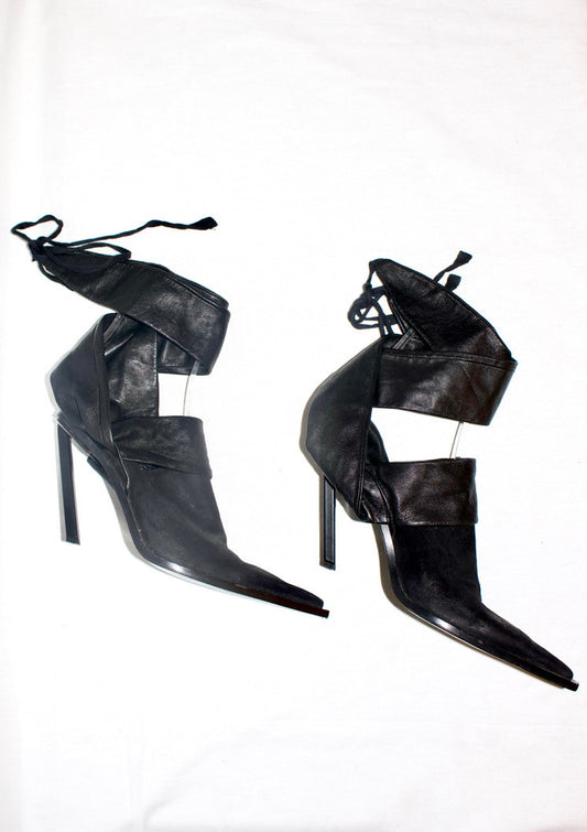 Ann Demeulemeester wrap heels