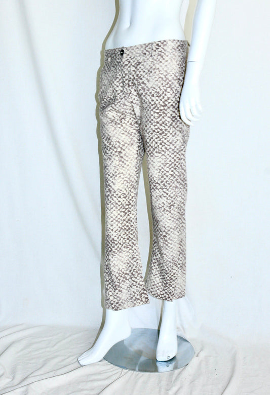 Ann Demeulemeester printed trousers AW06