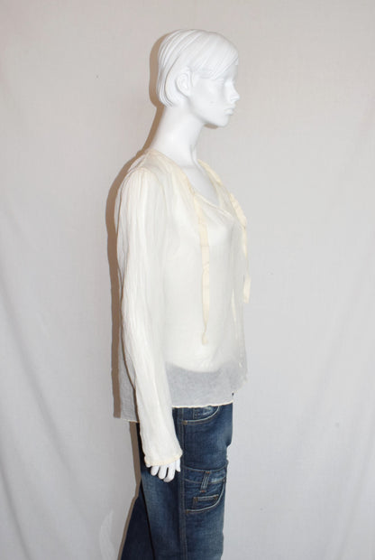 MM6 light weight cotton blouse