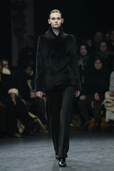 Veronique Branquinho fur jumper AW05
