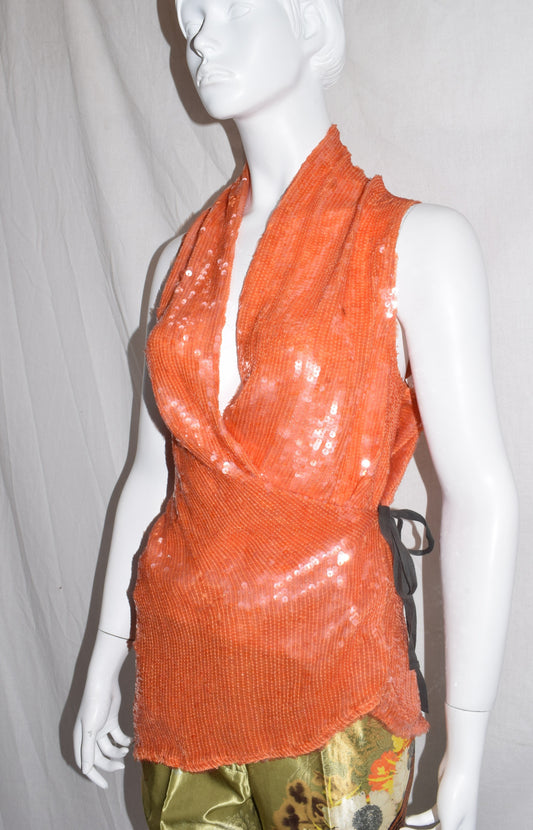 Ann Demeulemeester sequin vest