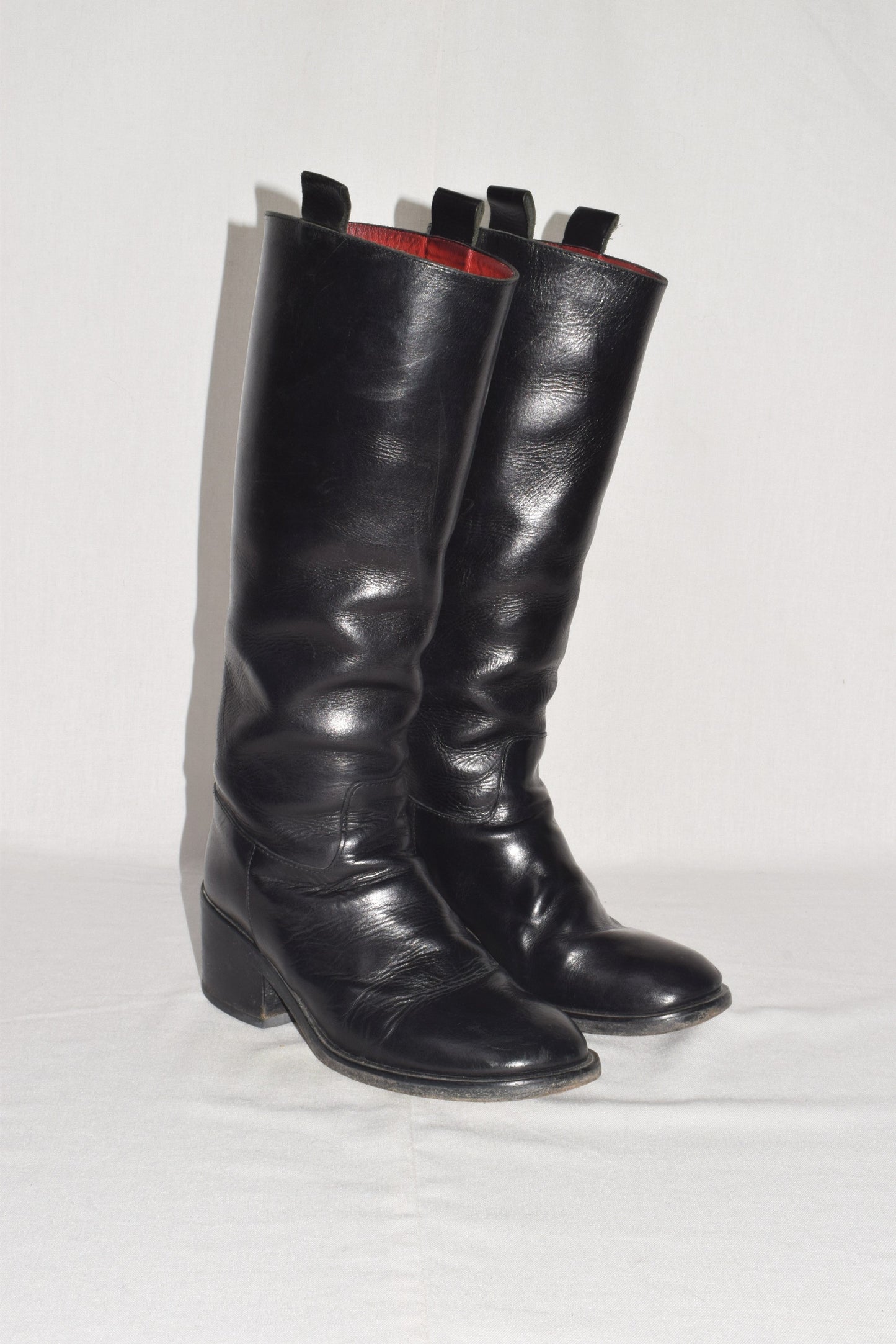 A.F. Vandevorst leather riding boots