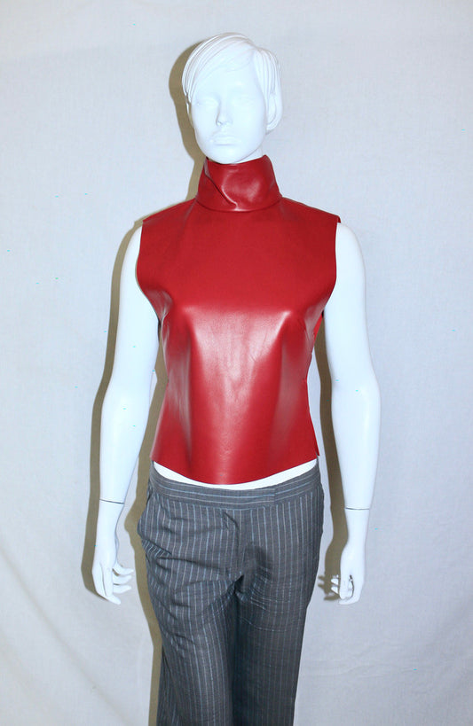 Dries Van Noten leather top